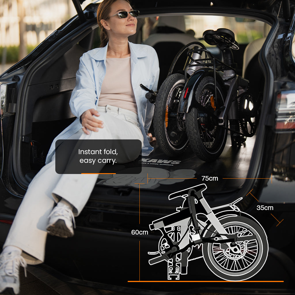 Aero 16: Torque Sensor | 60 km Range E-bike