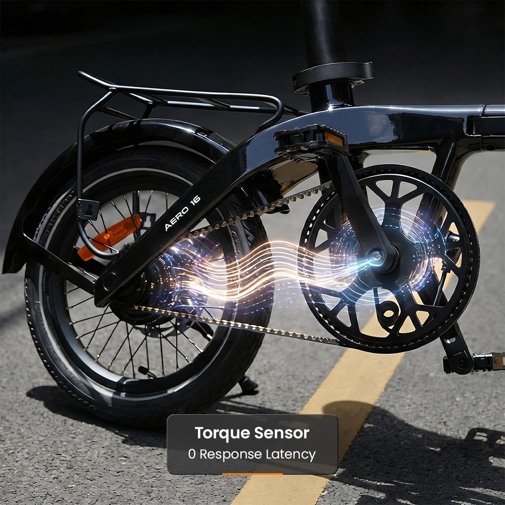 Aero 16: Torque Sensor | 60 km Range E-bike
