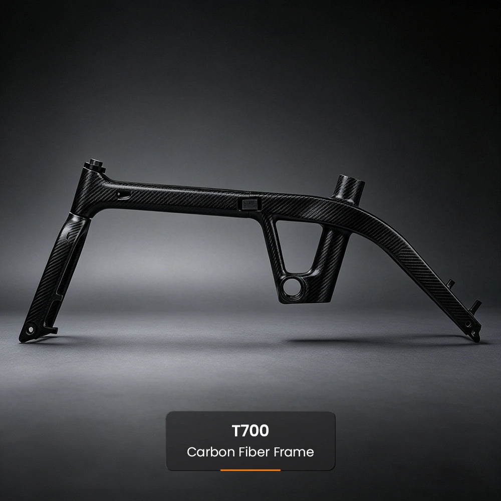 Aero 16: Ultralight Carbon Fiber Foldable E-bike