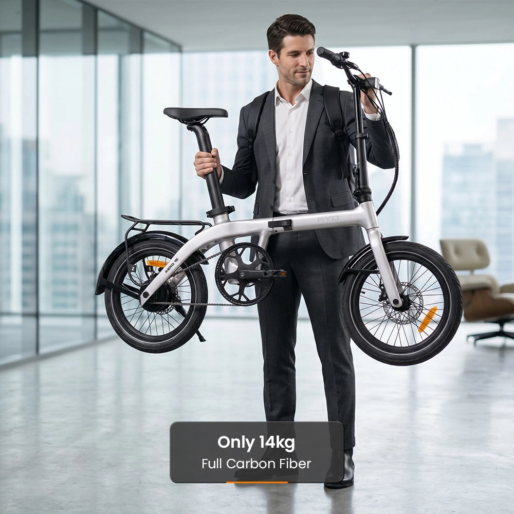 Aero 16: Foldable Carbon Electric Bike