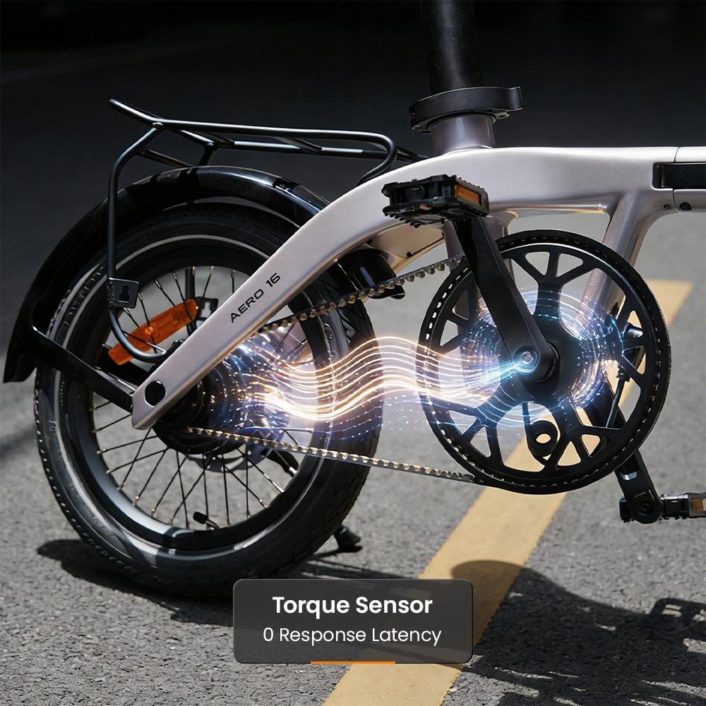 Aero 16: Foldable Carbon Electric Bike